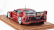 Tecnomodel Ferrari F40 Lm Press Version 1996 - White Rims - Con Vetrina - With Showcase 1:18 Red
