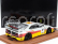 Tecnomodel Ferrari F40 Lm Team Shell N 7 Rendering Edition 1996 - Black Rims - Con Vetrina - With Showcase 1:18 Bílá Žlutá Červená