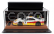 Tecnomodel Ferrari F40 Lm Team Shell N 7 Rendering Edition 1996 - Black Rims - Con Vetrina - With Showcase 1:18 Bílá Žlutá Červená