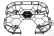 Tello Cynova Propeller Guard (Gray)