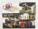 Tiny toys Accessories Diorama Ax6 Cmb Bus Depot Service 1:64 Červená Žlutá