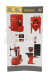 Tiny toys Accessories Set Officina Garage Engine Maintenance 1:43 Červená Stříbrná