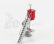 Tiny toys Accessories Traditional Slide Photo Stand 1:64 Silver Red