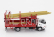 Tiny toys Hino 195 Bamboo Scaffolding Lorry Truck 2010 1:64 Bílá Červená