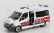 Tiny toys Mercedes benz Sprinter Minibus Police 2018 1:64 Bílá Šedá Červená