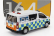 Tiny toys Toyota Hiace Minibus Hong Kong Police 2009 1:64 Bílá Modrá Žlutá