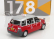 Tiny toys Toyota Hybrid Comfort Taxi 2020 1:64 Červená Stříbrná