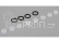 TLR prachovky X-Ring (8), Lower Cap (4): 8X