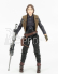 Tomica Star wars Sergeant Jyn Erso Figure Cm. 9.0 1:18 Šedá Hnědá