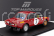 Topmarques Lancia Fulvia Hf 1600 Coupe (night Version) N 7 2nd Rally Acropolis 1972 Simo Lampinen - Bo Reinicke 1:12 Červená Bílá