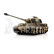 TORRO tank 1/16 RC Königstiger Henschel kamufláž - BB Airsoft+IR (kovové pásy)