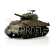 TORRO tank 1/16 RC M4A3 Sherman zelená kamufláž - BB Airsoft+IR (kovové pásy)
