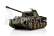 TORRO tank 1/16 RC Panther G vícebarevná kamufláž - IR