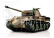 TORRO tank 1/16 RC Panther verze G flekatá kamufláž - BB Airsoft+IR
