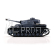 TORRO tank 1/16 RC PzKpfw IV provedení F2 šedá kamufláž - BB Airsoft+IR (kovové pásy)