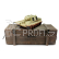 TORRO tank PRO 1/16 RC Jagdtiger pouštní kamufláž - BB Airsoft