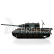 TORRO tank PRO 1/16 RC Jagdtiger šedá kamufláž - infra IR - kouř z hlavně