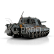 TORRO tank PRO 1/16 RC Jagdtiger šedý - infra - Poškozený