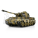 TORRO tank PRO 1/16 RC Königstiger vícebarevná kamufláž - BB Airsoft