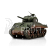 TORRO tank PRO 1/16 RC M4A3 Sherman 75mm kamufláž zelená - infra IR - kouř z hlavně