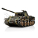 TORRO tank PRO 1/16 RC Panther G vícebarevná kamufláž - infra IR - Servo