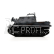 TORRO tank PRO 1/16 RC Sturmtiger šedá kamufláž - BB Airsoft - kouř z hlavně