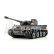 TORRO tank PRO 1/16 RC Tiger I dřívejší verze šedá kamufláž - infra IR - Servo