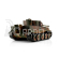 TORRO tank PRO 1/16 RC Tiger I střední verze vícebarevná kamufláž - infra IR - Servo