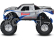 RC auto Traxxas Big Foot 1:10 RTR, bílomodročervená