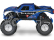 RC auto Traxxas Big Foot 1:10 RTR, bílomodročervená