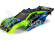 Traxxas karosérie Rustler 4X4 zeleno-modrá