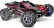RC auto Traxxas Rustler 1:10 2BL 4WD RTR, červená
