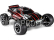 RC auto Traxxas Rustler 1:10 RTR s LED osvětlením, červeno-černá