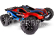 RC auto Traxxas Rustler 4WD 1:10 RTR s LED osvětlením, oranžová