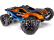 RC auto Traxxas Rustler 4WD 1:10 RTR s LED osvětlením, oranžová