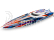 RC loď Traxxas Spartan SR, zelená