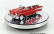 Triple9 Accessories Rotary Base Stand Medium Largh.cm 24.5 For 1/24 And 1/18 Scale - With Mirror Surface - Funzionante A Batteria + Cavo Usb 1:18 Black - Mirror