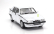 Triple9 Alfa romeo 75 1988 1:18 Bílá