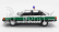 Triple9 Audi 100 (c3) Polizei 1989 1:18 Bílá Zelená