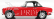 Triple9 Honda S800 Spider Soft-top Closed 1966 1:18 Red