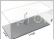Triple9 Vetrina display box Lungh.lenght Cm 27 X Largh.width Cm 12.6 X Alt.height Cm 11.3 (altezza Interna Cm 9.6) - Luci Funzionanti - With Led 1:43 Plastový Displej