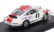 Trofeu Porsche 911 Coupe N 49 2nd 24h Spa Francorchamps 1969 Claude Haldi - Jean Cheneviere 1:43 Bílá Červená
