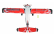 RC letadlo Turbo Bushmaster ARF 1830mm LED, červená
