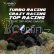 Turbo Racing 1/76 Off-Road RC Car RTR (šedá s oranžovým pruhem)