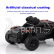 Turbo Racing 1/76 Off-Road RC Car RTR (šedá s oranžovým pruhem)