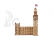 Ugears 3D dřevěné mechanické puzzle Big Ben