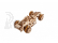 Ugears 3D dřevěné mechanické puzzle Compact Racer