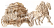 Ugears 3D dřevěné mechanické puzzle Dostavník