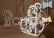 Ugears 3D dřevěné mechanické puzzle Dynamometr