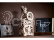 Ugears 3D dřevěné mechanické puzzle Hodiny motoru